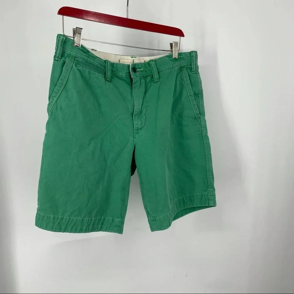 Vintage Polo Ralph Lauren flat front fit shorts 32. Soft chino golf preppy